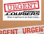 Urgent Express Couriers Logo Design